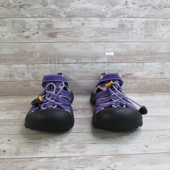Keen Sandals Youth 3Y Purple Pink Comfort Walking Waterproof Sandals Water - Picture 6 of 9